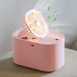 MasterUnion # 1111G1 Añadir agua al ventilador de pulverización de escritorio de refrigeración de agua de refrigeración Mini luz nocturna Ventilador d precio