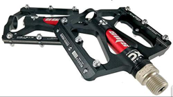 Peri Vallon Aleación de Aluminio emparejado MTB Pedales de Bicicleta for Bicicletas Ultralight 3 Roading Road Mountain Bicycle Pedales for Ciclismo (C características