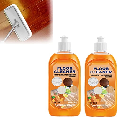 Powerful Decontamination Floor Cleaner, Multipurpose Cleaning Concentrate, Polishing Brightening Tile Cleaner, Powerful Floor Cleaner, All-Purpose Woo