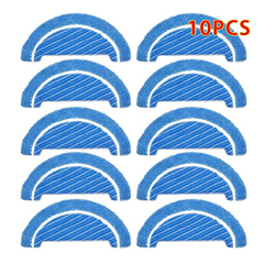 ZZSRJ Insertos de trapeador de Tela para co-NGA 1090 Series Robot Aspirador Accesorios Kit de Inserto de trapeador de Tela (Color : 10pcs) precio