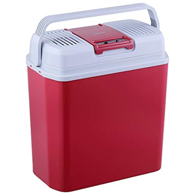 Arebos Nevera Termoeléctrica Portátil | Nevera y congelador de portátil | Refrigerador de coche | 20L | con modo ECO | 12/230 V para el coche y toma d