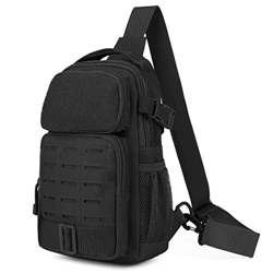 UBORSE Táctical Mochila de Pecho Militar Impermeable Bolso Cruzado Mochila de Hombro Nylon Molle Bolsa de Bandolera Bolsa de Mano al Aire Libre precio