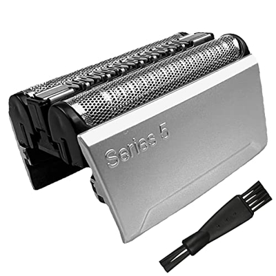 Cabezales de Afeitado, Cabezal de Recambio para Afeitadora Eléctrica, Cabezal de Repuesto para Afeitadora Compatible aplicar para Braun 5 Series (52S)