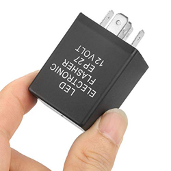 Relé intermitente LED, EP27 Relé intermitente LED de 5 pines para luz de señal de giro Hyper Flash Fix 12V precio