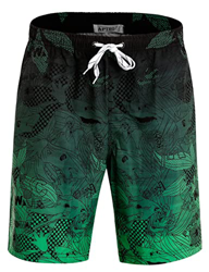 APTRO Bañadores de natación, Pantalones Cortos de los Hombres de Secado rápido Playa Surf Pantalones Cortos de natación Tallas Grandes Verde BS023 L características