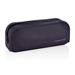 Porta Todo- Estuche de Silicona Rectangular COLORLINE - Cierre de Cremallera - Gran Capacidad y Duración by Office Box (Negro) precio