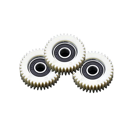 Genggeng 3 unids componentes Planetary Engranajes 36 Dientes internos rodamiento de Rueda Cubierta eléctrica Bicicleta Mini Nylon Motor Durable Embrag