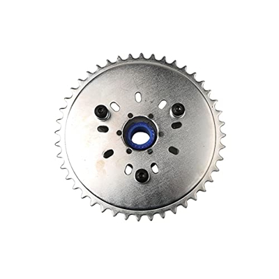 Genggeng Adaptador de piñones 44T Compatible con 1,5 Pulgadas 1 1/2 Pulgada 415 Cadena 49CC 50CC 66CC 80CC 2 Bicicleta motorizada motorizada