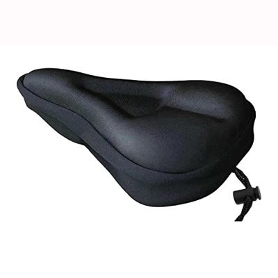Samnuerly Asiento de Bicicleta Suave 3D, Funda de Asiento de Bicicleta Transpirable, Asiento de Espuma cómodo, Almohadilla de Ciclismo de montaña, coj