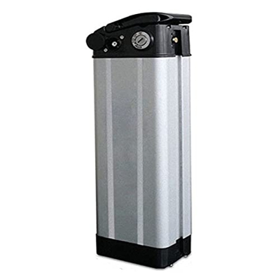 Tomshi Caja de litio de plástico para bicicleta eléctrica 36V/48V/60V de gran capacidad 18650 titular accesorios para bicicletas, cabeza de CC