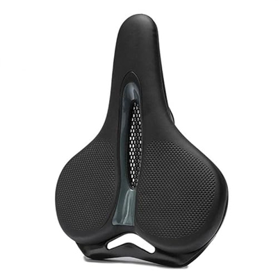 Samnuerly Sillín de Bicicleta de montaña, Asiento de Silicona para Bicicleta, Asiento súper Transpirable para Bicicleta, Asiento de Bicicleta de Carre