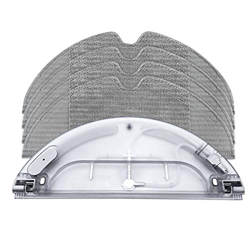 CURRY 5 Piezas Robot Aspiradora Tanque de Agua PañO de Limpieza Adecuado para Mijia Mi 1C Mop Pro Piezas de Repuesto para Aspiradora DoméStica precio