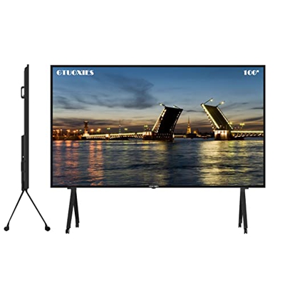 GTUOXIES 100 pulgadas Smart Touch TV, TS100TV-T, control de 20 puntos, televisores de video de 100 pulgadas táctil infrarroja 4K LED y televisores LCD