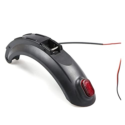 Genggeng Novela-Stock Guardabarros Traseros compatibles con Kugoo s1 Y S1 Pro S3 Y S3 Pro Scooter eléctrico Plegable E Scooter (Color : Black)
