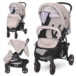 Lorelli – Silla de paseo ligera para bebé Martina – Compacta, ligera y manejable – Con capota, respaldo, reposapiés y manillar ajustable - de 6 meses  precio