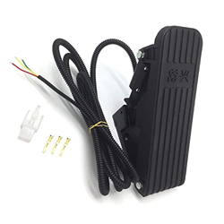 Genggeng Scooter eléctrico Pedal de pie Terroteo Ebike Electric Tricycle Accelerator Pedal Speed Control Kit de Bicicleta características