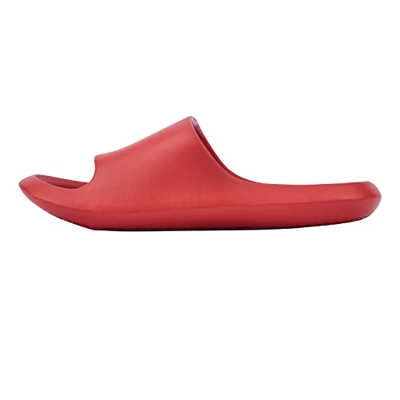 Shenduo Mujer Sandalias de Piscina Playa Zapatillas Casa Pantuflas Baño 40/41EU(N) D92011 Rojo