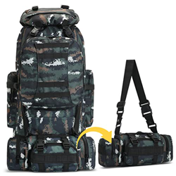SPAHER® Mochila Militar, Impermeable Mochila Tactica Molle Assault Pack Gran Capacidad 70-100L Mochila Montaña Hombre Mujer con riñonera extraíble par características