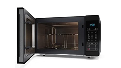 SHARP YC-MG51EB Microondas Con Grill de 25 Litros, control Digital, microondas: 900 W, grill: 1000 W, 11 Niveles de potencia, Plato giratorio, bloqueo características