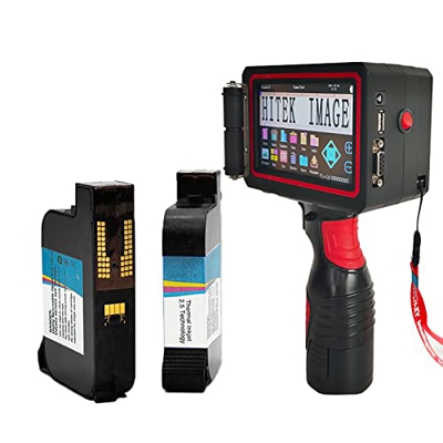 Impresora portátil de inyección de tinta de mano de 2 pulgadas, impresora de mano de 50,8 mm, máquina de codificación de inyección de tinta de mano co