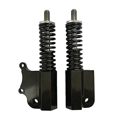 Genggeng Amortiguador de la Rueda Delantera Compatible con Scooter eléctrico con Aceite hidráulico Resorte Amortiguador de Resorte 10 Pulgadas Piezas 