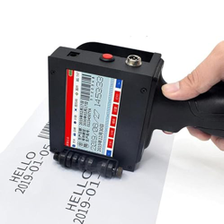 Impresora de mano portátil con pantalla táctil de 4,3 pulgadas, altura de impresión 0,08-0,5 pulgadas Máquina de codificación de inyección de tinta pa precio