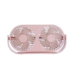 FIOERDTUIE Ventilador de escritorio 3 velocidades Enfriador de aire de enfriamiento de verano portátil de bajo ruido, Rosado en oferta