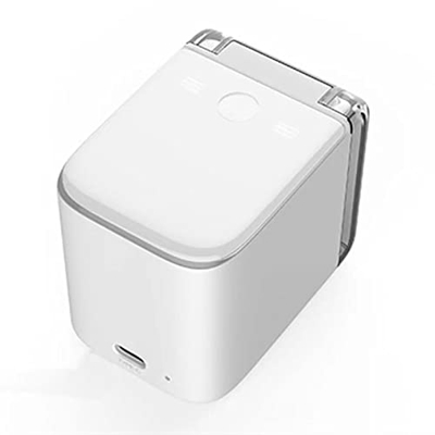 NVIVN Impresora De Inyección De Tinta De Mano, Impresora De Mano De Tatuaje, Impresoras Móviles Bluetooth Mini WiFi a Color Inyección De Tinta De Mano