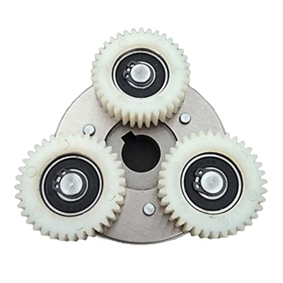 Genggeng Embrague 36T + 70 mm, Utilizado Compatible con Piezas de Repuesto de la Bicicleta eléctrica de Nylon de Motor de transmisión octágono (Color 