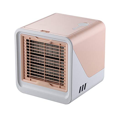 Mini enfriador de aire, aire acondicionado, enfriador de escritorio pequeño portátil, ventilador USB, humidificador, purificador con ventilador de esc