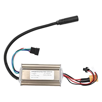 Genggeng Controlador de Scooter eléctrico Compatible con KUGOO S2 Scooter eléctrico 36V Scooter eléctrico Piezas (Color : Black)