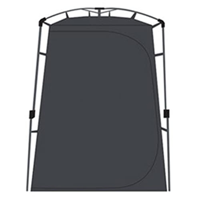 Simple Vestuario portátil Tienda de Cambio Vestuario Espacioso Vestuario Fácil de Instalar Diseño de Cremallera Enviar Bolsa de Transporte portátil Po