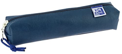 Oxford, Estuche Escolar Pequeño Kangoo, Cuadrado, Goma Elástica, Color Azul Marino (400161770)