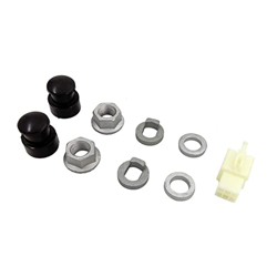 Genggeng Tuerca de Tornillo M12 Compatible con Bicicleta eléctrica Motor de Bicicleta E Q100H / Q100 / Q128 (Color : M12 Front) en oferta