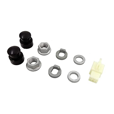 Genggeng Tuerca de Tornillo M12 Compatible con Bicicleta eléctrica Motor de Bicicleta E Q100H / Q100 / Q128 (Color : M12 Front)
