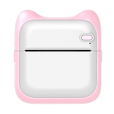 BAInuai #n17n1T Mini Printe-R Portablepocket Impresión térmica-Rbluetooth Wireless Smart Printe-R para foto foto Oficina recibo etiqueta, Rosa#9u0jj9,
