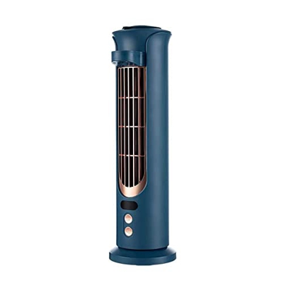 #4Yk3Uk Aire Acondicionado Portátil USB Retro Torre Ventilador Automático Sacudiendo Cabeza Humedecida Enfriador con 3 Velocidades para Hogar Oficina 