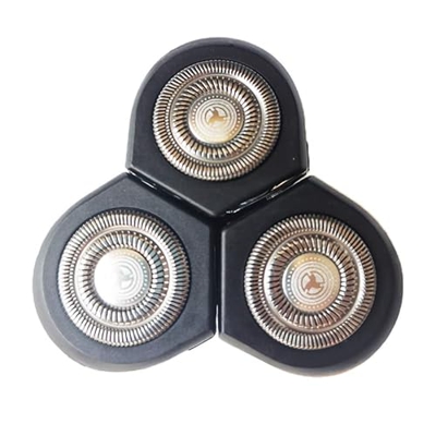Yaowanguan Juego completo de cuchillas de afeitar RQ10 para la afeitadora Philips Series RQ10 RQ12 RQ1050 RQ1250 RQ1260 RQ1280 RQ1290, cabezal de afei