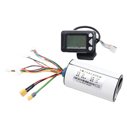 Genggeng E-Scooter Controller Reemplazo Pieza de reemplazo Fibra de Carbono Scooter eléctrico Bicicleta 24 / 36V Controlador LCD Conjunto de Frenos de en oferta