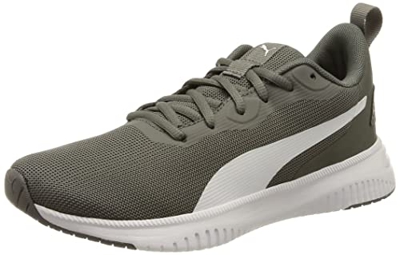 PUMA Flyer Flex, Zapatillas para Correr Unisex Adulto, Gray Castlerock White, 40 EU