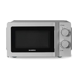 KUMTEL Microondas / 20 litros / 700 W / 6 niveles de potencia/plato giratorio de cristal (24,5 cm de diámetro) / función de descongelación programada/ precio