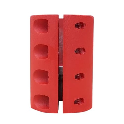 Genggeng Kit de base de protección fija para scooter plegable compatible con scooter eléctrico XIAOMI M365/PRO (color: rojo)