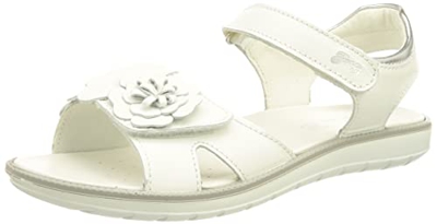Primigi PAL 18813, Sandalia. Mujer, Bianco Argento, 39 EU