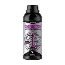 MORE GRAMS - Potenciador de secado, hace que tus flores pierdan meno peso durante la fase de secado, formulación exclusiva CANNABOOM (1150ml) características