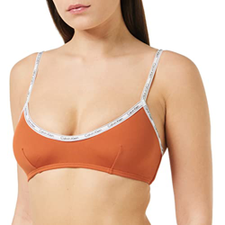Calvin Klein Bralette-rp Parte Superior de Bikini, Ginger Biscuit, L para Mujer características
