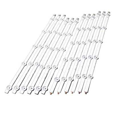 UVWP LED Tira de retroiluminación 10 Luces 50" TV 50LN5400 50LA620V 6916L-1276A 1273A 1272A 1241A 50LA6208 5 0ln540v Ajuste for LG Reemplazo de retroi