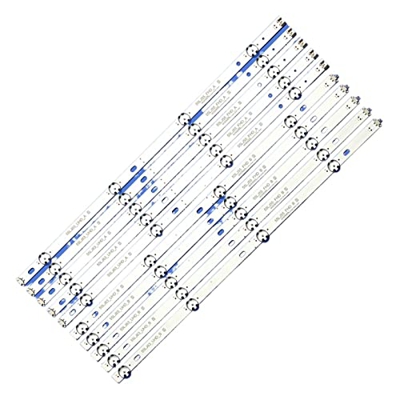 UVWP Marca 10 Tiras/Conjunto de LED Tiras de retroiluminación for LG 55UJ6300 55UJ6307 55UJ635V 55UJ634V 55UJ630V 55LJ5500 55UJ635 Reemplazo de retroi