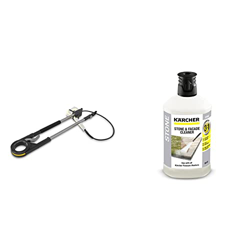 Kärcher - TLA 4 Lanza pulverizadora telescópica, Multicolor + Limpiador de piedra y fachadas 3in1 1L (6.295-765.0) precio