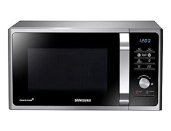 Samsung MS23F301TA Horno Microondas 23 litros con plato, Horno de cocina combinado de acero inoxidable, 800 W, Silver características