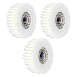 vreplrse Engranajes de bicicleta eléctrica de 3 piezas, engranaje de acero de nailon, Kit de piezas de repuesto portátil para montar al aire libre, mo en oferta